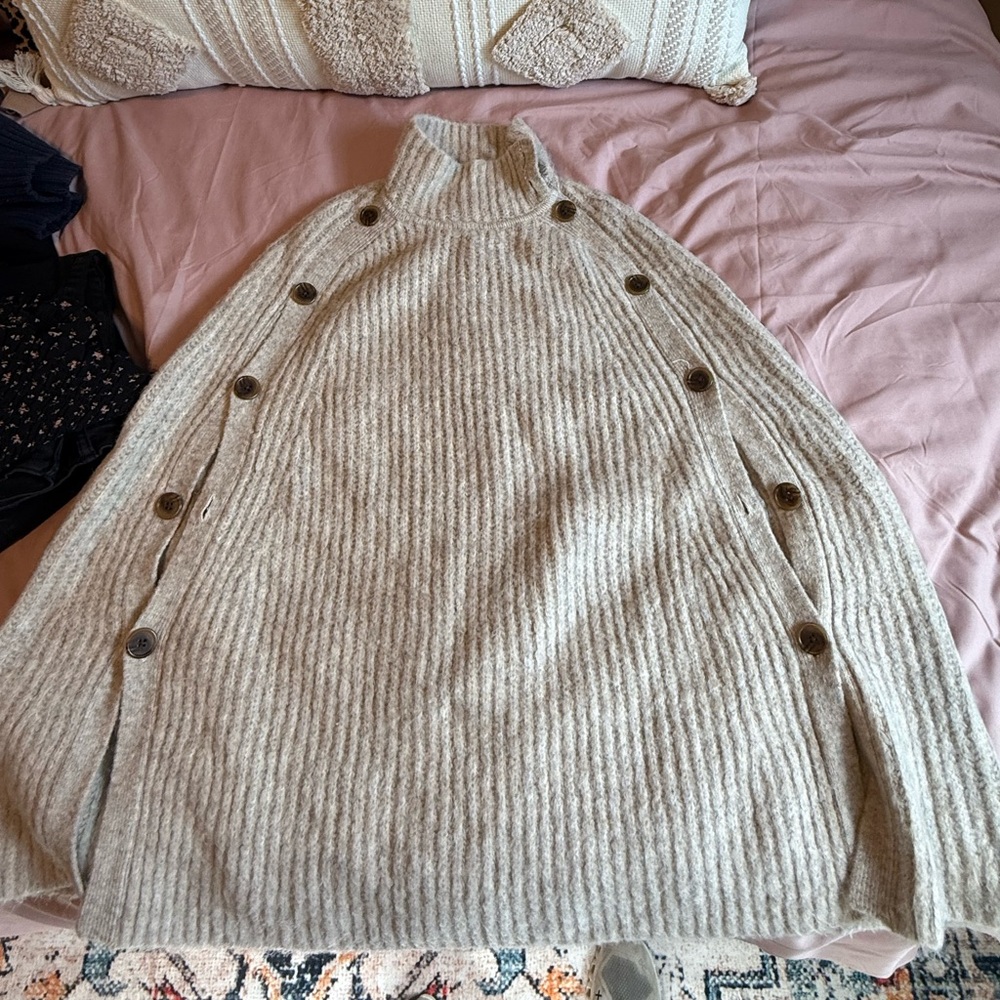 Jcrew poncho